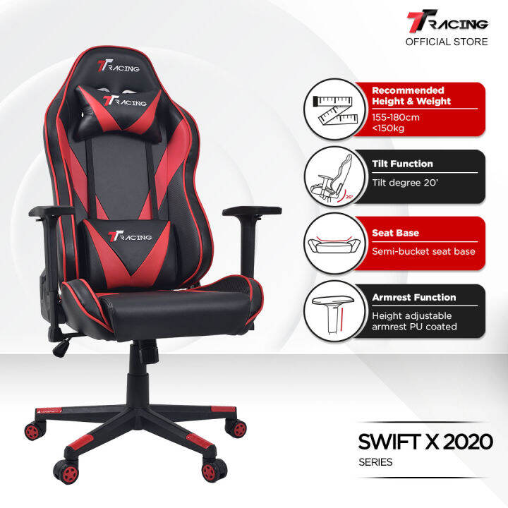 TTRacing Swift X 2020 Gaming Chair Office Chair Ergonomic Chair Gaming