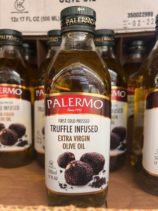 Palermo Truffle Infused Extra Virgin Olive Oil First Cold Pressed 500mL