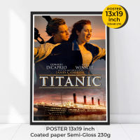 Titanic Poster (1997) โปสเตอร์ ไททานิค Kate Winslet, Leonardo DiCaprio