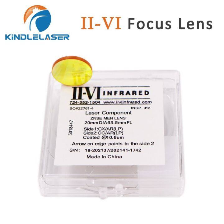 ii-vi-เลเซอร์-co2อินฟราเรด-dia-19-05mm-เลนส์โฟกัส20มม-จากระยะไกล38-1-50-8-63-5-76-2-101-6มม-สำหรับ-co2เครื่องตัดเลเซอร์เลนส์-znse