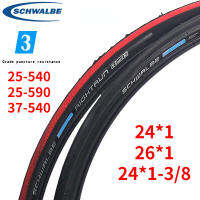 【Legit】Schwalbe พรรคขวา25-540 24X1.0 24นิ้วรถเข็นคนพิการยางป้องกันการเจาะรถเข็นวีลแชร์ลวดเหล็กยาง