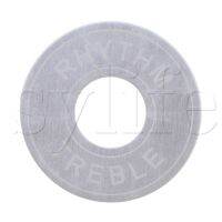 ；。‘【 Grey Round Aluminium Alloy Switch Plate Ring For Electric Guitar 3.3Cm