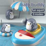 Baby Bath Toys Electric Spray Shower Bathtub Playing Water Sprinkler Toys