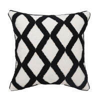 Moroccan Geometric Tufted Pillowcase Latest Hand-embroidered Throw Pillows Cotton and Linen Indian Style Cushion