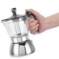 หม้อชงกาแฟ มอคค่าพอท 180ml Moka Pot มอคค่า พ็อต กาต้มกาแฟสด หม้อชงกาแฟ //พร้อมส่ง