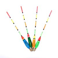 ۞ 5Pcs/lot Fishing Float Barguzinsky Fir Floats Float 3 2g/4 2g/5 2g/6 2g Mix Color For Carp Fishing Fishing Gear Accessories