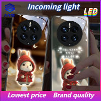 มก. สเวตเตอร์คอลไลท์ LED สำหรับเคสโทรศัพท์ iPhone 14Promax 14บวก13 13Pro 13Promax 12ProMax 11สำหรับไอโฟนเคส7Plus 8Plus XR XS X XSMAX 11ProMax 11pro 12 12pro 7 8คู่เสื้อกันหนาวกระต่าย