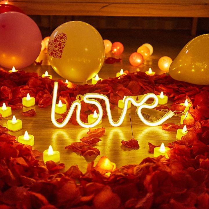 romote-โคมไฟ-led-โคมไฟหัวเตียงไฟสัญญาณ-led-โคมไฟตั้งโต๊ะรูปความรักไฟนีออนสำหรับคริสต์มาสงานแต่งงานวันเกิดมิตรภาพ