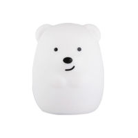 Bear Fox Monkey Dog LED Night Light Touch Sensor 9 Colors Battery Powered Cartoon Silicone Animal Lamp for Children Baby Gift