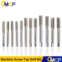 CMCP 1pc UNC UNF UNEF HSS Machine Plug Tap Straight Flute Screw Tap Right Hand Thread Tap Drill Hand Tools