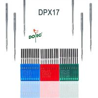 เข็มจักรอุตสาหกรรม ยี่ห้อ:DOTEC DP*17 สำหรับจักรตีนตะกุย จักรกระบอกกุ้น ต่อห่อละ (ห่อละมี10เล่ม)