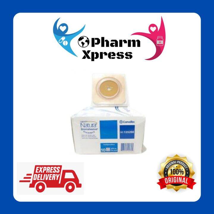 CONVATEC SURFIT STOMAHESIVE NATURA FLEXIBLE WAFER 125266 70mm 5 pieces