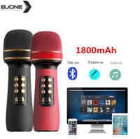 BJONE Wireless Microphone ไมค์บลูทูธ ไมค์โครโฟน ไมค์คาราโอเกะ ไมโครโฟนคาราโอเกะระดับไฮไฟ