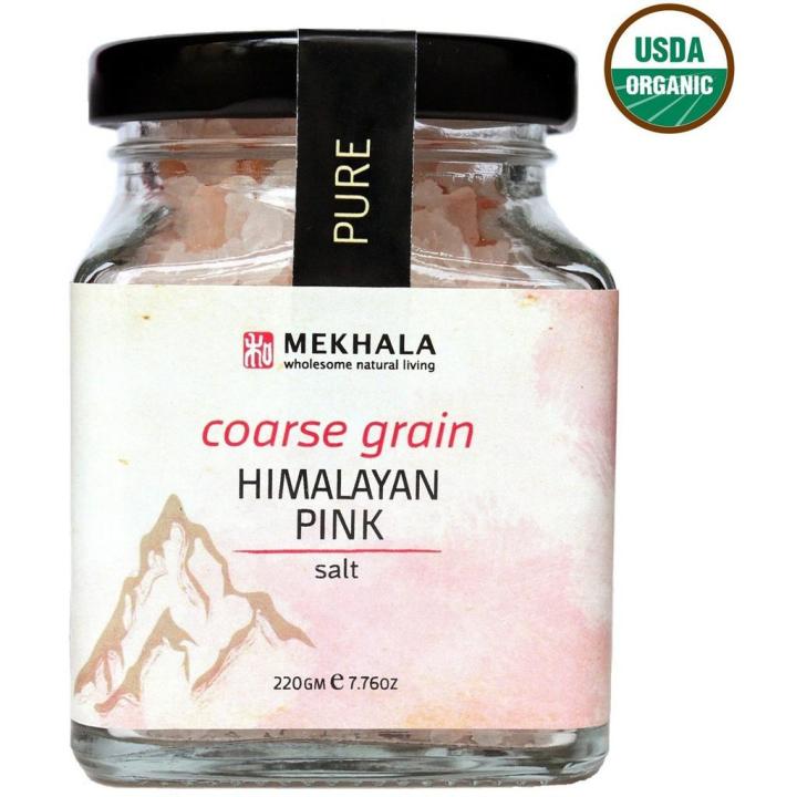 mekhala-himalayan-pink-salt-coarse-เกลือบริสุทธิ์จากเทือกเขาหิมาลัยแบบเม็ด-220gm