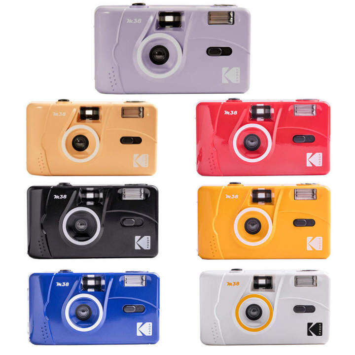 【Free Pouch】Kodak M38 Nondisposable Film Camera Flash Pointandshoot
