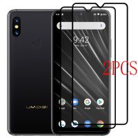 2 ชิ้นกระจกนิรภัยสำหรับ UMIDIGI S5 Pro เต็มกาวปก 9H ฟิล์มป้องกันปกป้องหน้าจอ UMI A7 A5 S3 Pro F1 เล่น F2 พลังงาน 3