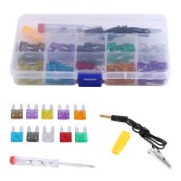 【YF】 200pcs 2A-35A Small Mini Blade Type Fuse Test Pen Tester Take Electric Box Set Kit for Car Truck SUV