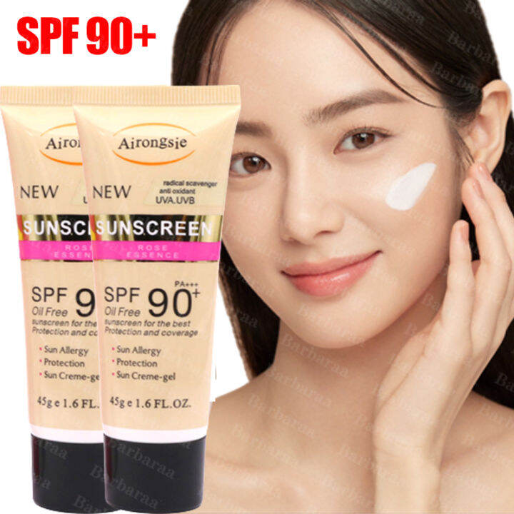 Daily Sunscreen With Spf 90 Pa Uva Uvb Protection 45g Sun Protect