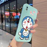 Yiเวปไซต์สำหรับ Xiaomi MI Redmi 9A,เคสกีฬาการ์ตูนน่ารักลายแมวโดราเอมอนสำหรับ Xiaomi MI Redmi 9AT 9i เคสโทรศัพท์ซิลิโคนลายสี่เหลี่ยมฝาหลังเต็มตัวเคสใส่กล้องกันกระแทกเคสนิ่ม