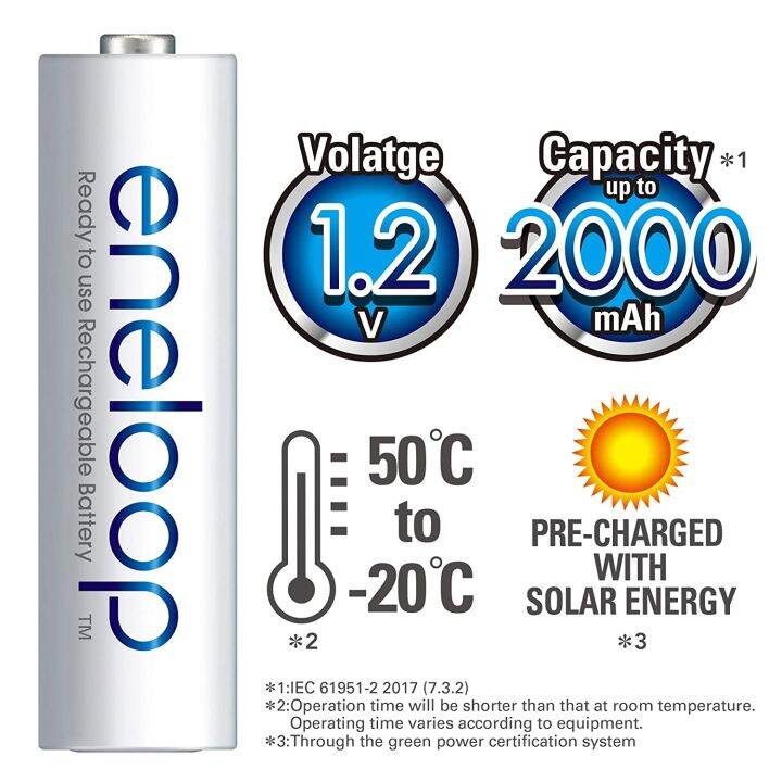 panasonic-battery-rechargeable-eneloop-genuine-ถ่านชาร์จเอเนลูป-aa-ของแท้-ประกันศูนย์-1ปี-2ก้อน