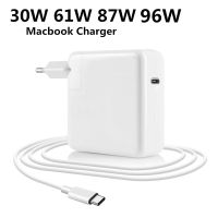 30W 60W 87W 96W USB C อะแดปเตอร์ชาร์จไฟสำหรับ MacBook Pro 16, 15, 13นิ้วอากาศใหม่13นิ้ว2020/2019/2018ทำงานร่วมกับ Type C PD Yuebian