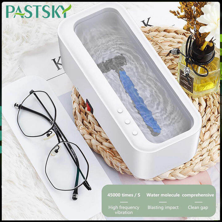 PASTSKY Ultrasonic Cleaning Machine Jewelry Cleaner Glasses Cleaning