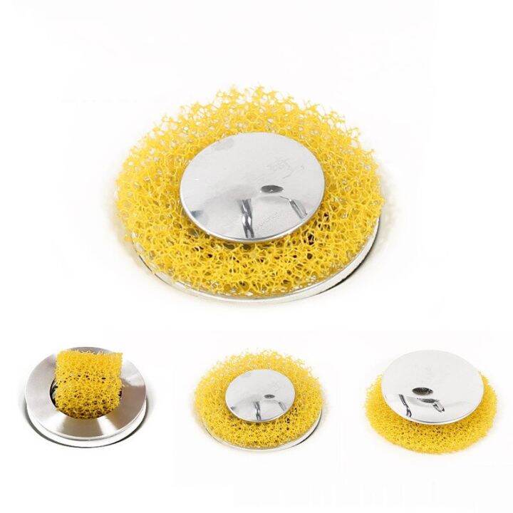 bathroom-hair-sewer-filter-drain-cleaning-sponge-kitchen-sink-drain-filter-strainer-anti-clogging-floor-wig-removal-consumables-by-hs2023