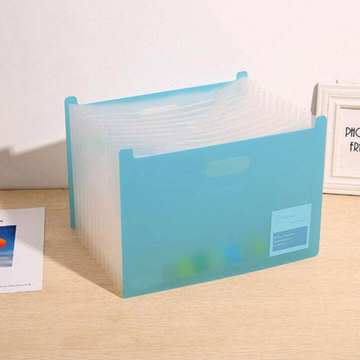 A4 Size 13 Desktop Document Folder File Paper Storage Organizer Holder ...