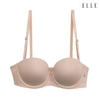 ELLE lingerie Molded bra ยกทรงมีโครง เสริมฟองน้ำ รูปแบบครึ่งเต้าสายบ่าถอดได้ - LB9515 816