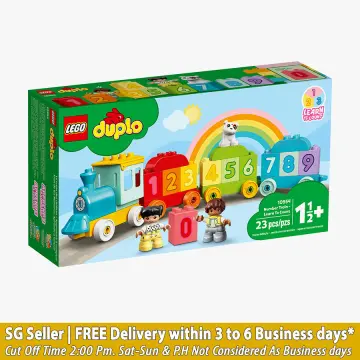 LEGO DUPLO My First Number Train 10847 Learning and Counting Train Set  Building Kit and Educational Toy for 2-5 Year Olds (23 Pieces)