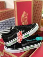 รองเท้าVans Sk8-Low Live At Hov Black/White SIZE.39-44 รองเท้าผ้าใบ รองเท้าแฟชั่น รองเท้าลำลอง รองเท้าผู้ชาย-หญิง ใส่สบาย เบา