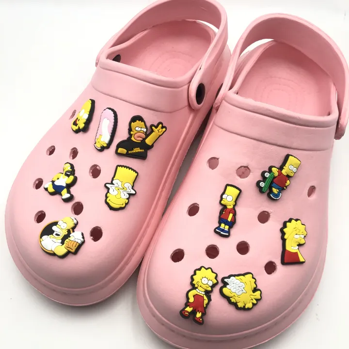 Simpsons Jibbitz Set Crocs Pins for shoes bags | Lazada PH