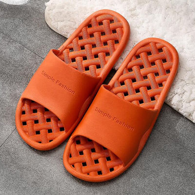 Hollow Leaking Sole Soft Slippers Shower Bathroom Slipper Non Slip Bath Slides Men Women Home Sandals Couples Indoor Summer