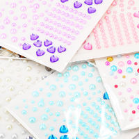 Diamond Tattoo Gemstone Acrylic Eye Shadow Sticker Holiday Party Jewels Decoration Face Body Makeup Nail Art Adhesive Kids Makeu Stickers