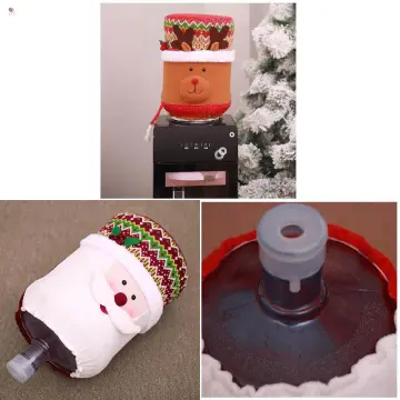 Christmas 5 Gallon Water Dispenser Bottle Cover Santa/elk/snowman Home  Kitchen Decor Hot Sale Water Dispenser Bucket Cover