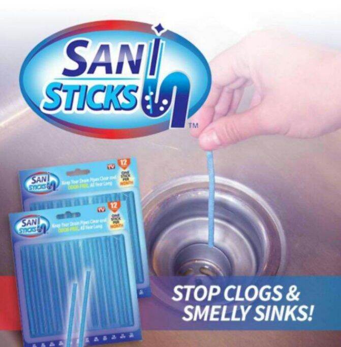 Sani Sticks Stop Clogs and Smelly Sinks Lazada PH