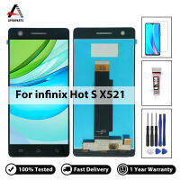 ต้นฉบับสำหรับ Infinix ร้อน S X521จอแสดงผล LCD Touch Screen Digitizer สมัชชาสัมผัสแผงเซนเซอร์เปลี่ยนไม่มีพิกเซลตายกับของขวัญ