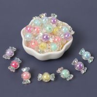 【cw】 20pcs/lot Mixed Plated Color Beads Spacer Jewelry Making Diy Necklace