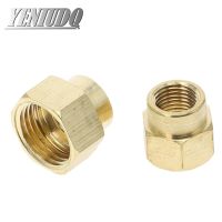 1pcs 1/8 1/4 3/8 1/2 BSP Female x Female Thread Brass Pipe Fittings Hex Nut Rod Connector Coupling