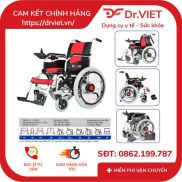 Xe Lăn Điện Lucass XE-301- Xe lăn tay chạy bằng điện giúp cho người già