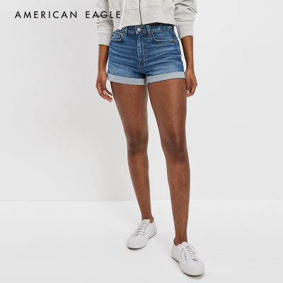 American Eagle Stretch Denim Mom Shorts กางเกง ยีนส์ ผู้หญิง ขาสั้น มัม (NWSS 033-7367-471)
