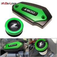 LOGO Z900 2021 For Kawasaki Z900 z 900 Z 900 2017-2022 Motorcycle Front amp; Rear brake Fluid Cylinder Master Reservoir Cover Cap