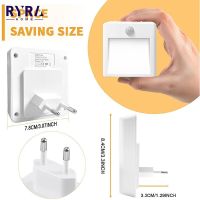 【CC】 Sensor Lamps Nightlight Night Saving Lamp Dusk To Dawn Bedrooms Toilets Stairs Corridors