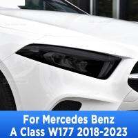 สำหรับ Benz A Class W177 2023ไฟหน้ารถภายนอก Anti-Scratch ไฟหน้า Tint TPU ป้องกันฟิล์มอุปกรณ์ซ่อม