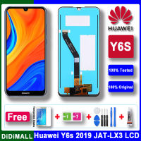 100% จอ Lcd เดิมสำหรับ Huawei Y6s (2019) จอแสดงผล Lcd Touch Digitizer สำหรับ Huawei Y6S 2019 Lcd JAT-LX3 L29 LX1 L41