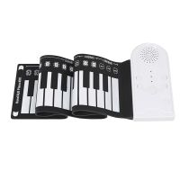 49-Key Portable Folding Hand Piano Electronic Piano Beginner Keyboard Instrument
