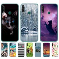 Philander SHOP เคส Y6P Huawei ทำจากซิลิโคน Y6p โทรศัพท์ Tpu แบบน่ม2020ฝาหลัง LX9N สำหรับเคสห่อหุ้ม Huawei