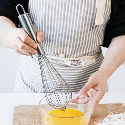 ☬►✳ 8/10/12 Inches Stainless Steel Egg Whisk Manual Kitchen Biscuit Pastry Blenders Milk Cream Butter Cake Mixer Food Baking Tools