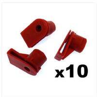 10x For Opel Vauxhall Bumper to Wing Mounting Plastic Grommet Nut for Screws