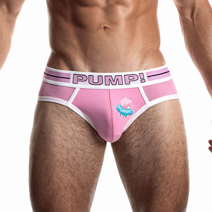 cmenin-pump-2pcs-hot-cotton-ชุดชั้นในชายเซ็กซี่กางเกงในชายกางเกง-breathable-ชุดชั้นในกางเกง-jockstrap-กางเกงในชายชุดชั้นใน-pu018